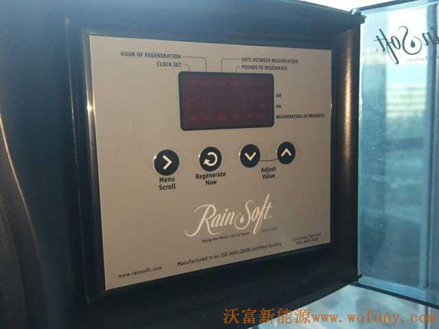 美國進口潤索rainsoft中央凈水器細節(jié)參數(shù)儀表展示